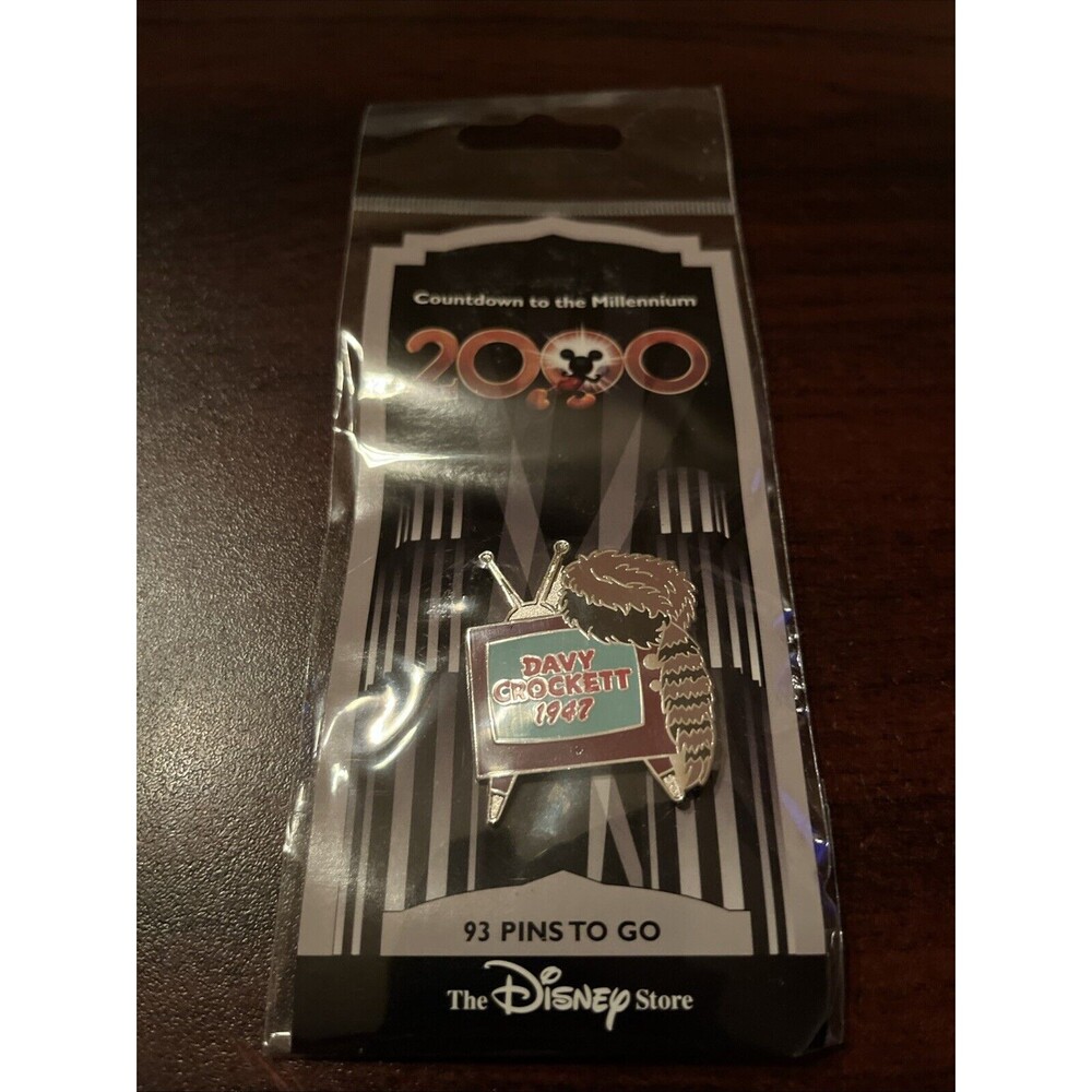 Disney Countdown To The Millennium Davy Crockett Error Pin 1947 #94 Pin